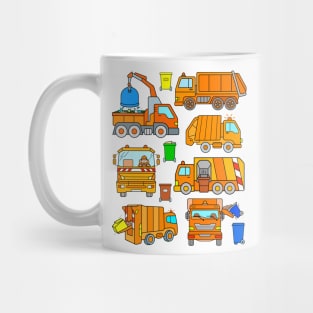 Trash Truck Kids Mug